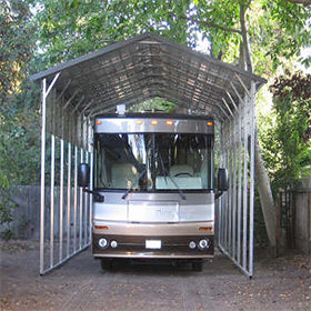 Boxed Eave Style RV Covers
